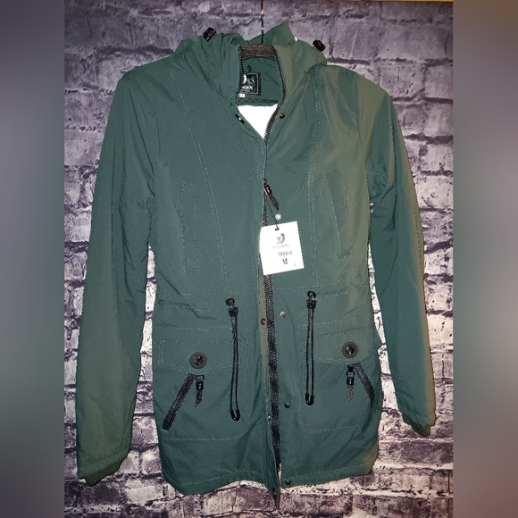 NWT Yusiman Fleece Lined Jacket sz Medium - Picture 1 of 3